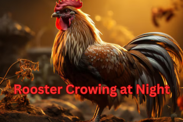 Rooster Crowing at Night